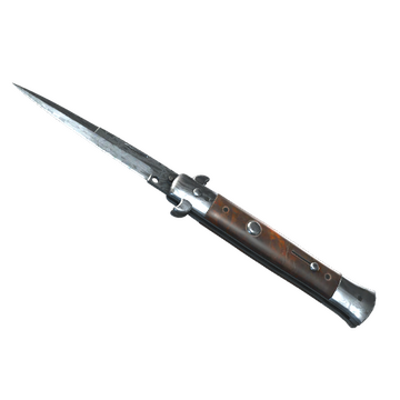 Stiletto Knife | Damascus Steel