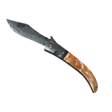 Navaja Knife | Damascus Steel