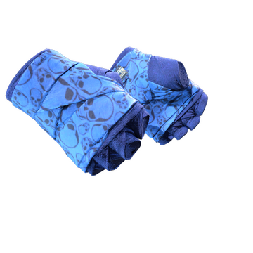 Hand Wraps | Cobalt Skulls