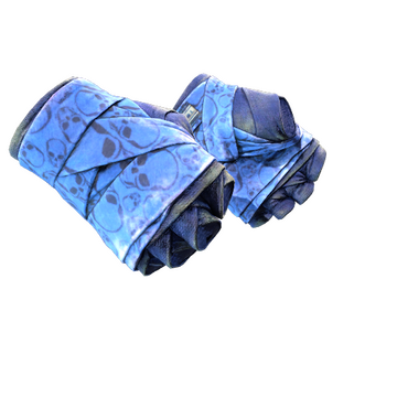 Hand Wraps | Cobalt Skulls