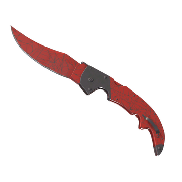 Falchion Knife | Crimson Web