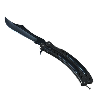 Butterfly Knife | Blue Steel