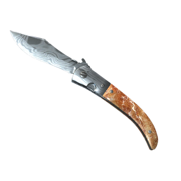 Navaja Knife | Damascus Steel