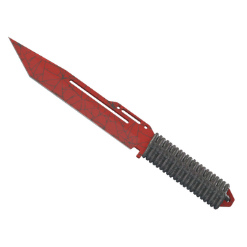 Paracord Knife | Crimson Web