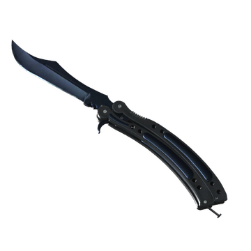 Butterfly Knife | Blue Steel