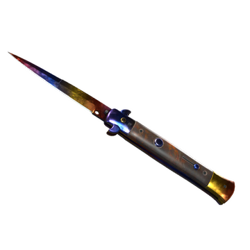 Stiletto Knife | Marble Fade