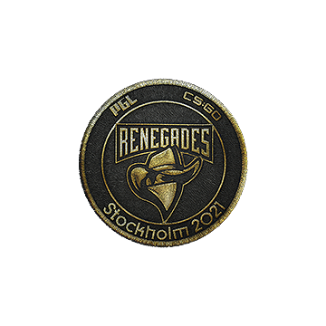 Patch | Renegades (Gold) | Stockholm 2021