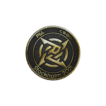 Patch | Ninjas in Pyjamas (Gold) | Stockholm 2021