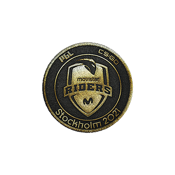 Patch | Movistar Riders (Gold) | Stockholm 2021
