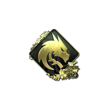 Sticker | Team Spirit (Gold) | Rio 2022