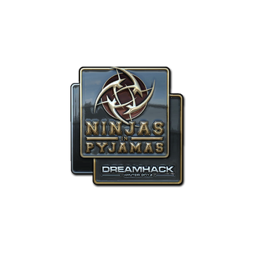 Sticker | Ninjas in Pyjamas (Foil) | DreamHack 2014