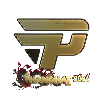 Sticker | paiN Gaming (Gold) | Shanghai 2024