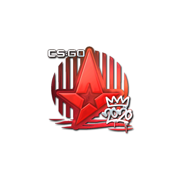 Sticker | Astralis (Foil) | 2020 RMR