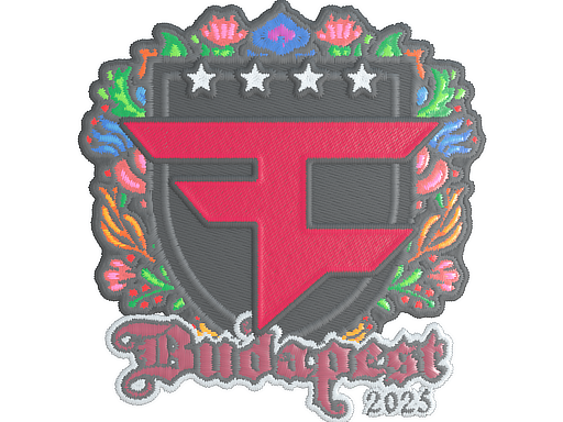 Sticker | FaZe Clan (Embroidered) | Budapest 2025