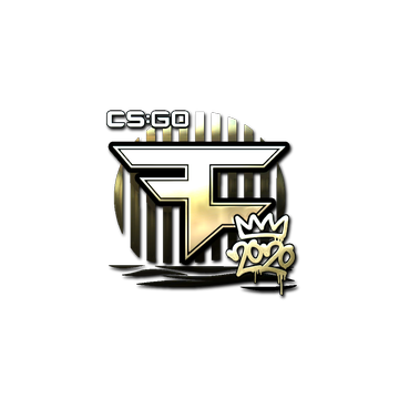 Sticker | FaZe (Gold) | 2020 RMR