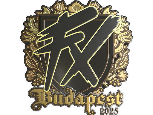 Sticker | Fluxo (Gold) | Budapest 2025