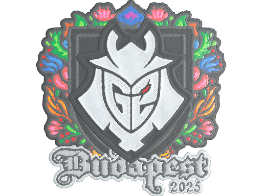 Sticker | G2 esports (Embroidered) | Budapest 2025