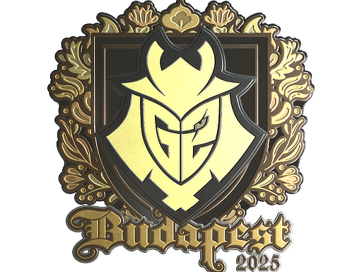 Sticker | G2 esports (Gold) | Budapest 2025