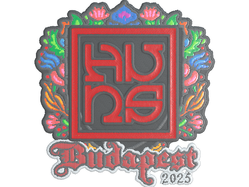 Sticker | The Huns (Embroidered) | Budapest 2025