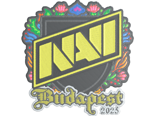 Sticker | Natus Vincere (Embroidered) | Budapest 2025
