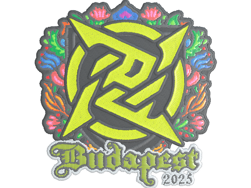 Sticker | Ninjas in Pyjamas (Embroidered) | Budapest 2025