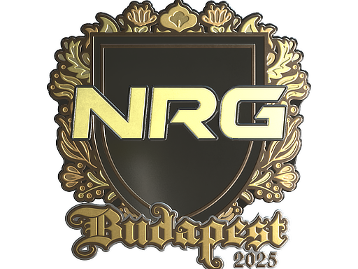 Sticker | NRG (Gold) | Budapest 2025