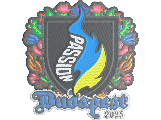 Sticker | Passion UA (Embroidered) | Budapest 2025