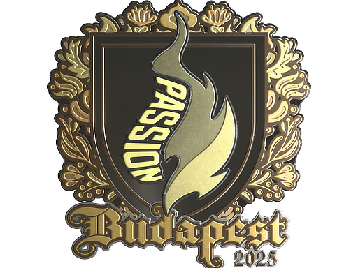 Sticker | Passion UA (Gold) | Budapest 2025