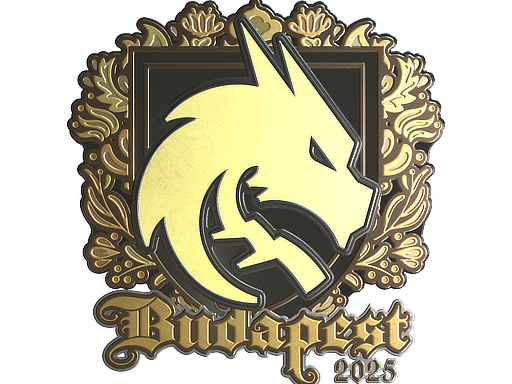 Sticker | Team Spirit (Gold) | Budapest 2025